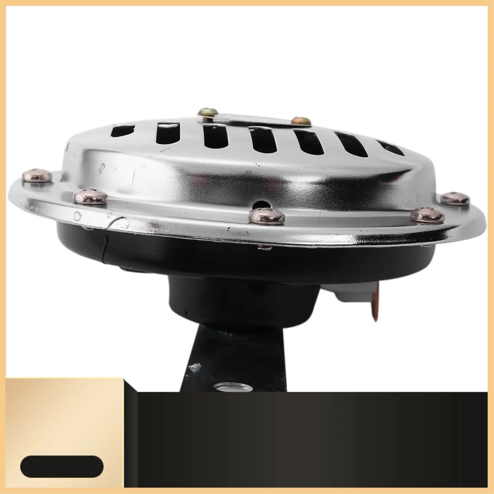 

12 В 115 дБ универсальный хромированный автомобильный звуковой сигнал, компактный супер-звуковой автомобильный грузовик, мотоцикл, водонепроницаемая решетка, аксессуары-N30R