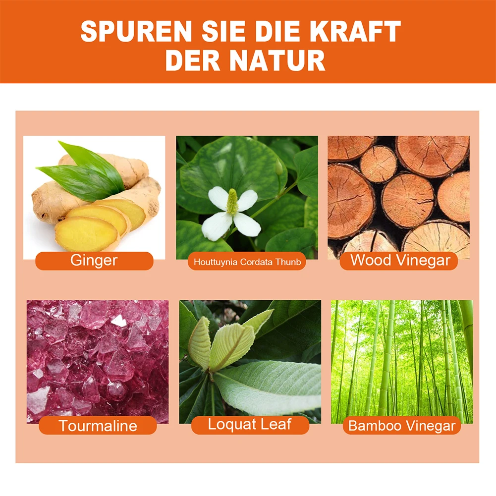 Coussinets de nettoyage en profondeur pour les pieds, 10/20 pièces, soulage le Stress, vinaigre de bambou naturel, poudre de gingembre, patchs efficaces pour la santé des pieds