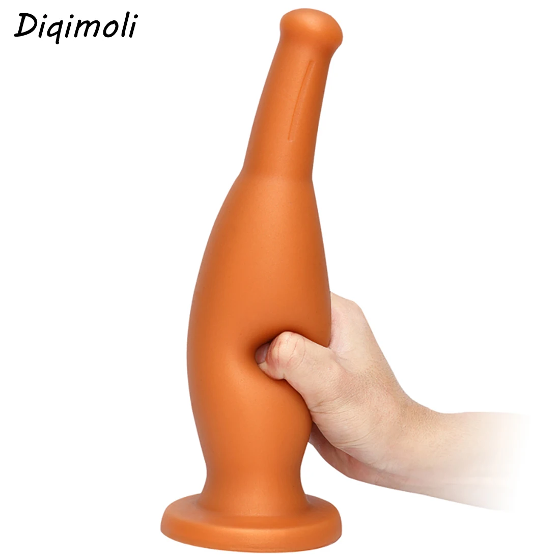 Oversized Liquid Silicone Anal Plug Dildos Simulation Wine Bottle Anal Dilator Soft Butt Plug Stimulate Anus and Vagina Sex Toys