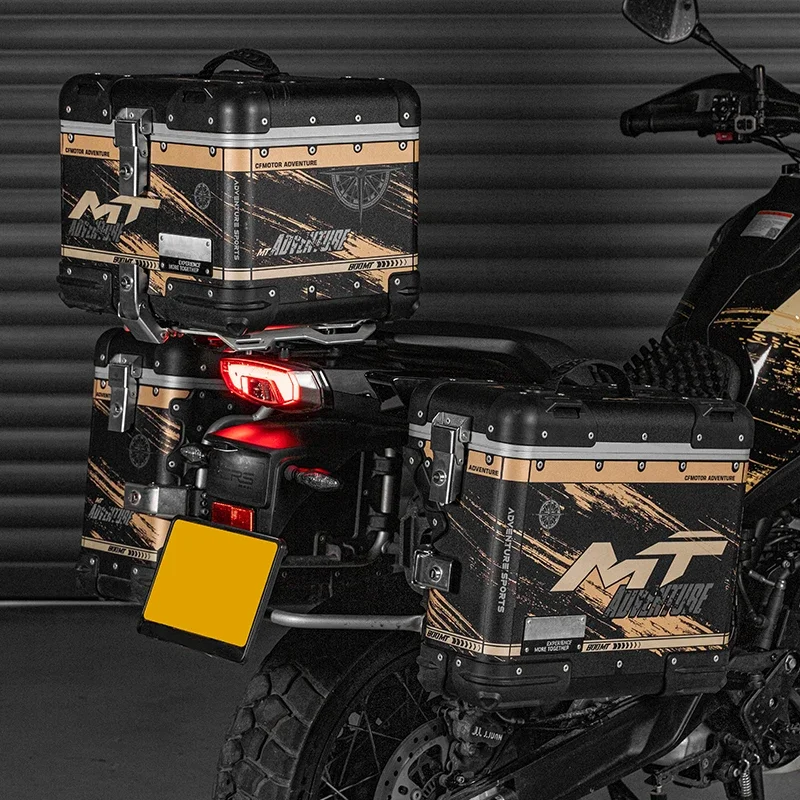 

Used for CFMOTO 800MT 2023 Rear Three Storage Boxes Decorative Protection Sticker Kit Motorcycle Accessories