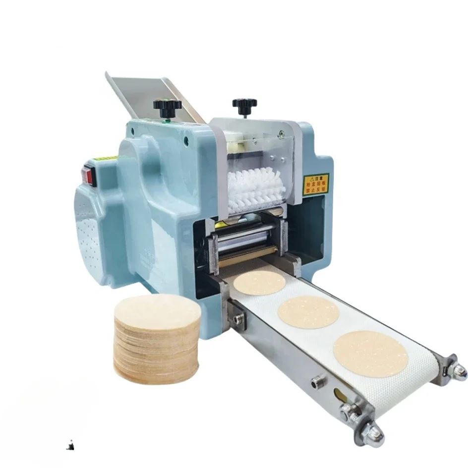 Grain Product Automatic Papad Momo Empanada Samosa Wonton Dumpling Maker Skin Wrapper Making Machine Price