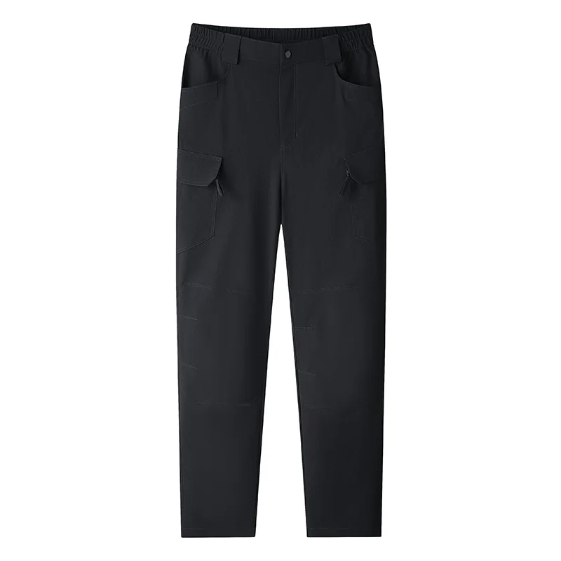 New Trend Versatile Spring Summer Autumn Men'S Quick Drying Trousers Korean Edition Thin Multi Pocket Outdoor Loose Casual Pants
