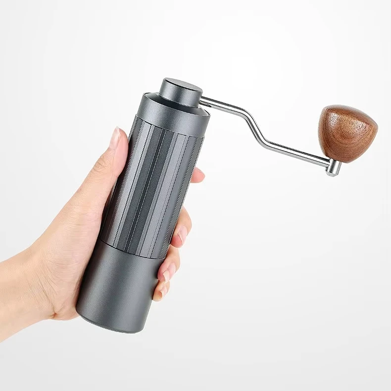 

Portable Stainless Steel Burr Mill Coffee Bean Grinder Espresso Coffee Makers Manual Coffee Grinders for Camping Travel