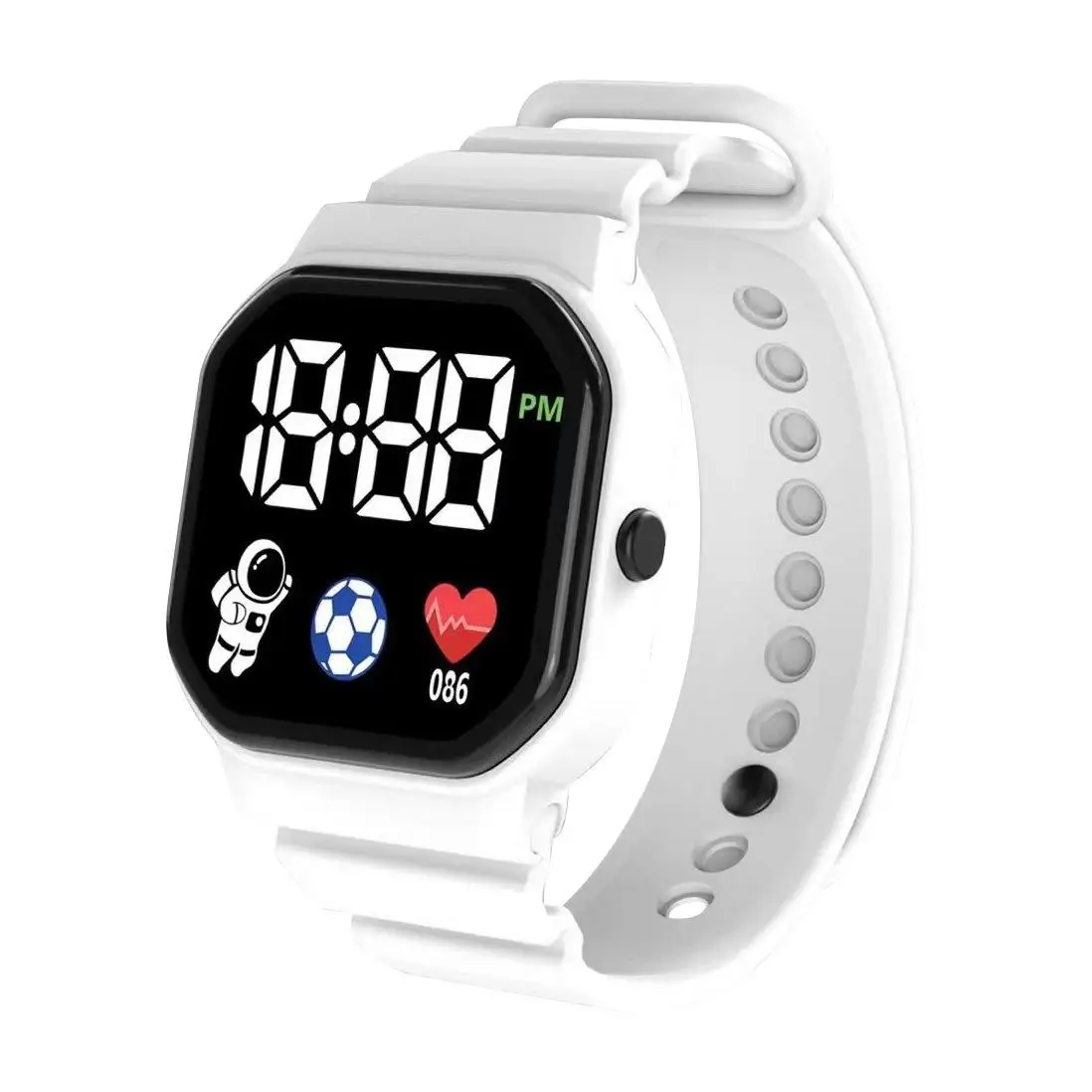 Waterproof LED Electronic Watch Technology Sense Watch Simple And Fashionable Design Unicorn Waterproof Electronic Watch