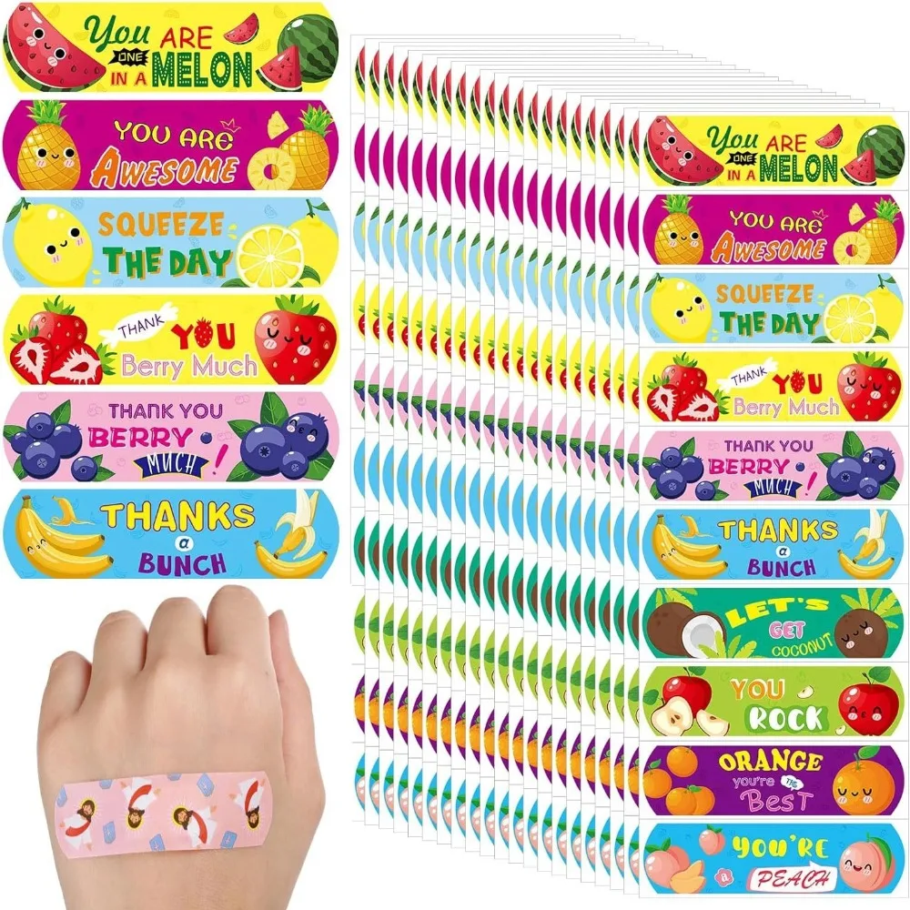 

New 30/50/100 Pcs Cute Cartoon Kids Bandages Adhesive Waterproof Breathable Band Aid Stickers Protection for Girls Boys