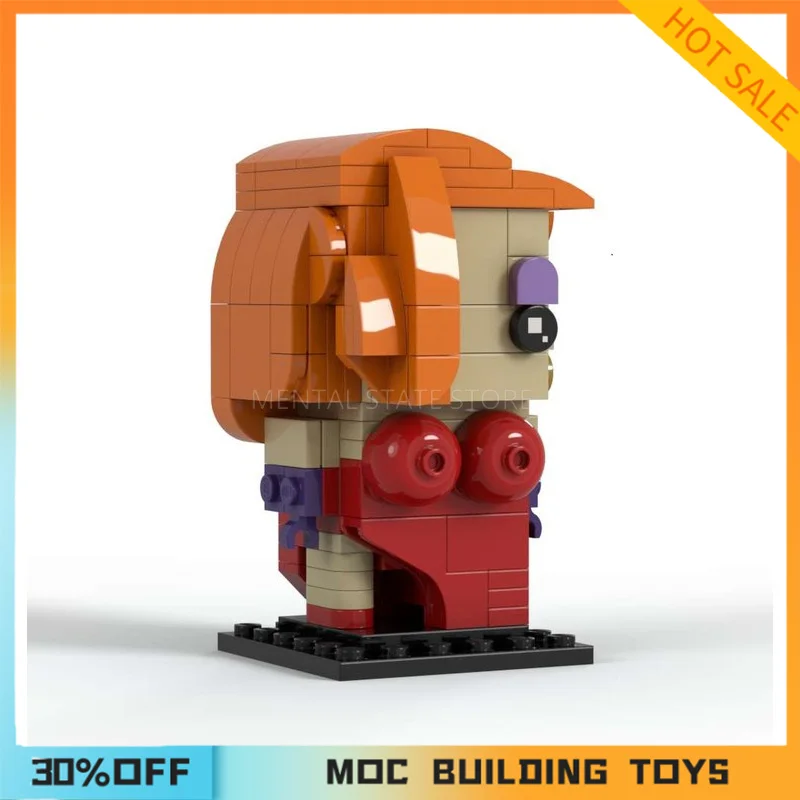 165PCS Customized MOC Jessica Rabbit Cartoon Characters Building Blocks Technology Bricks Creative Assembly Toys Holiday Gifts