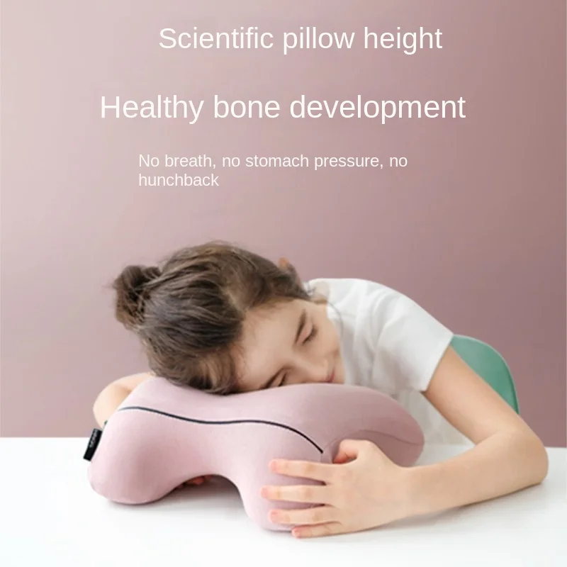 

MOMO Napping Pillow For Primary School Students With Children's Nap Pillow School Sleep On Their Backs Junior Sleep Pillow