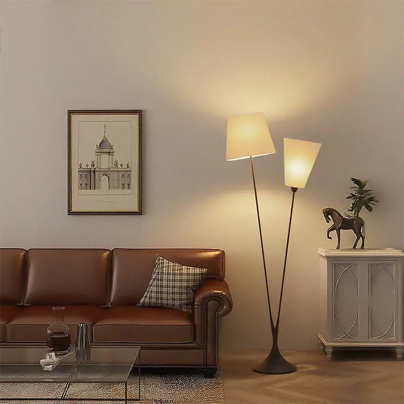 

Новый торшер, дизайнерский светильник для гостиной, американский стиль, для отелей, B&B, спальни, кабинета, фоновая подсветка