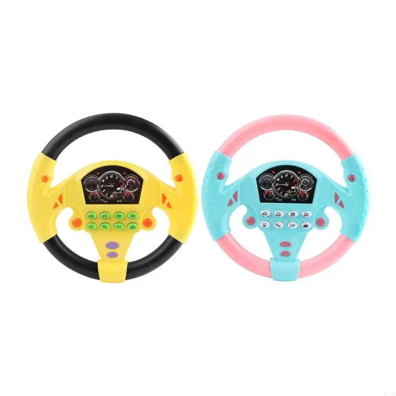 

D7YD Interactive Children Dieering Toy с реалистичным опытом вождения и музыкальным имитацией звука для Backseat Fun