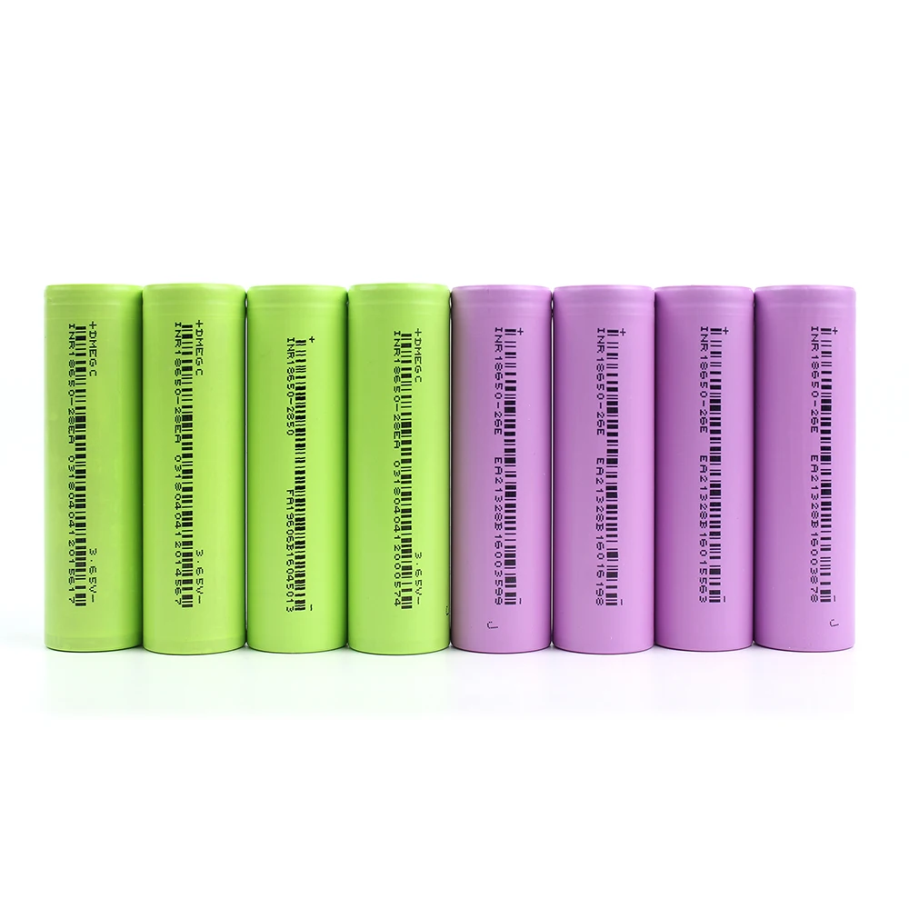 18650 Lithium Ion Batteries 3.7V 1500mah 2000mah 2600mah 2900mah 3000mah Power Type 3C-5C Discharge 100 PCS For Power Tool Ebike