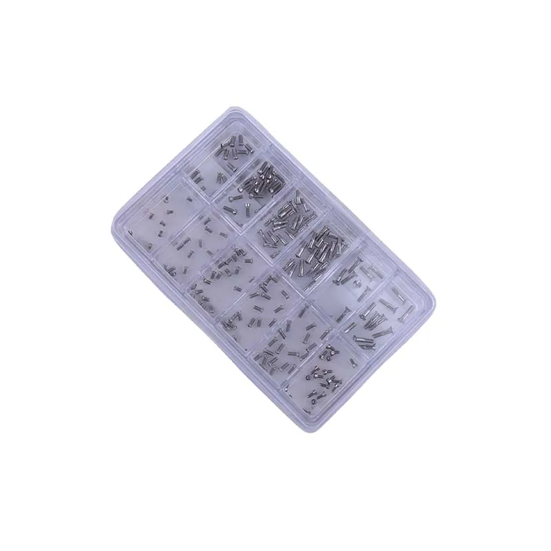 إكسسوارات الساعة 304 مسامير فولاذية كاملة كلمة واحدة متوافقة مع ساعة Hublot الخلفية بخط واحد من الفولاذ المقاوم للصدأ مفك براغي بكلمة واحدة