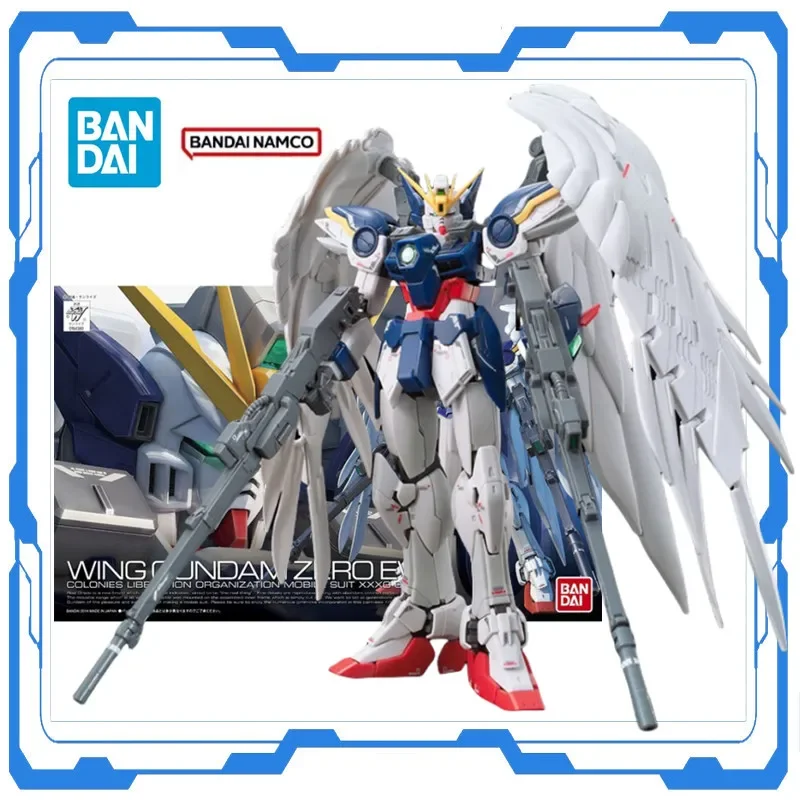 بانداي حقيقية جاندام أنيمي نموذج RG 1/144 الجناح جاندام صفر EW XXXG OOWO الجمعية أطقم منمذجة عمل الشكل الديكور نموذج هدية