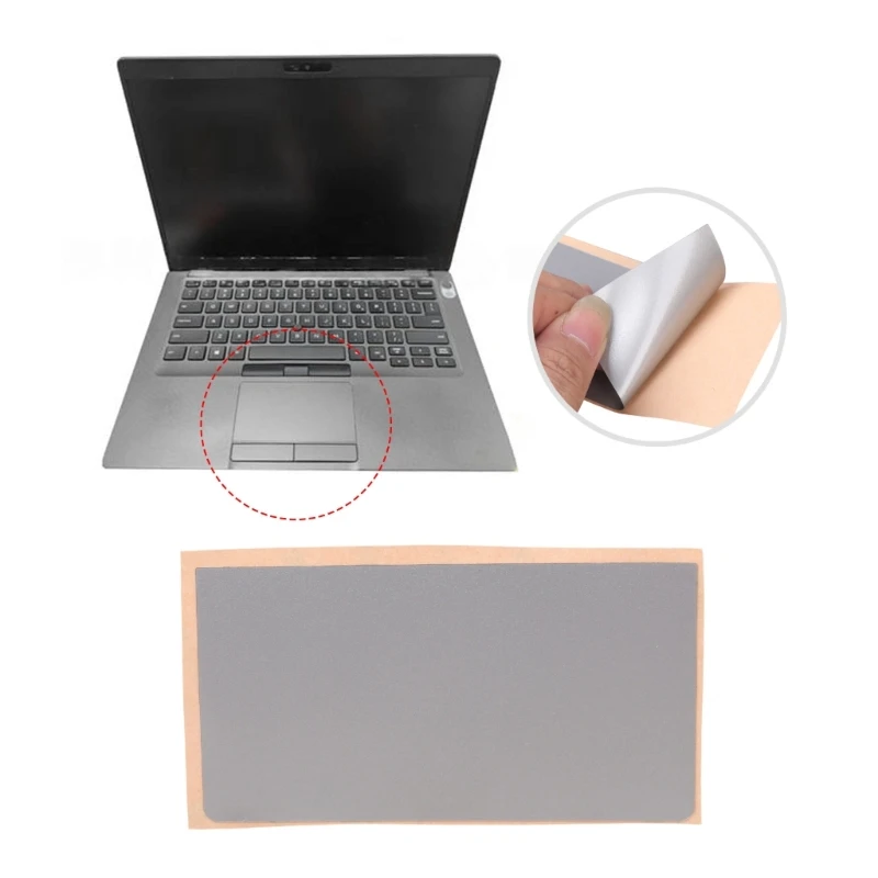  Professional Silver Touchpad Protectors PVC Adhesive Backing Laptop Accessories