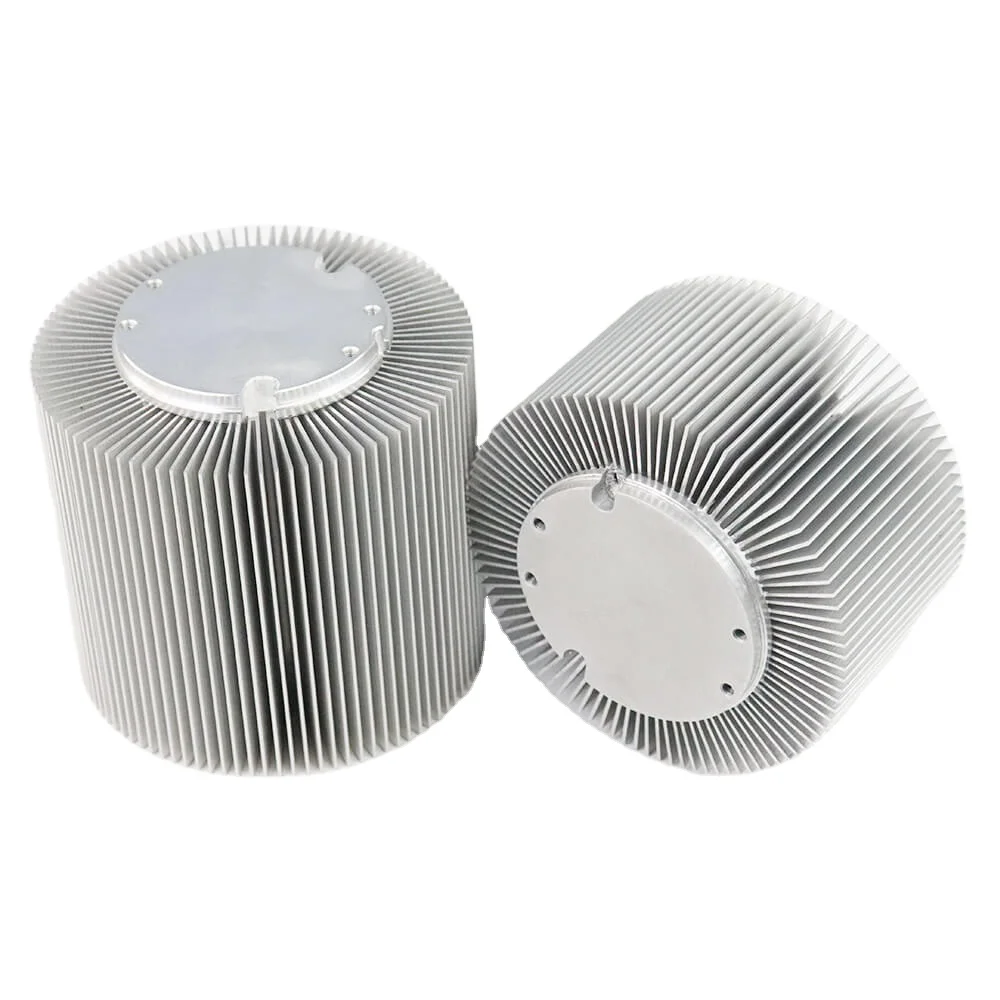 

Dongguan Custom Round Heatsink Aluminum Pin Fin Cold Forging LED Heat Sink for Vero Radiator Fittings