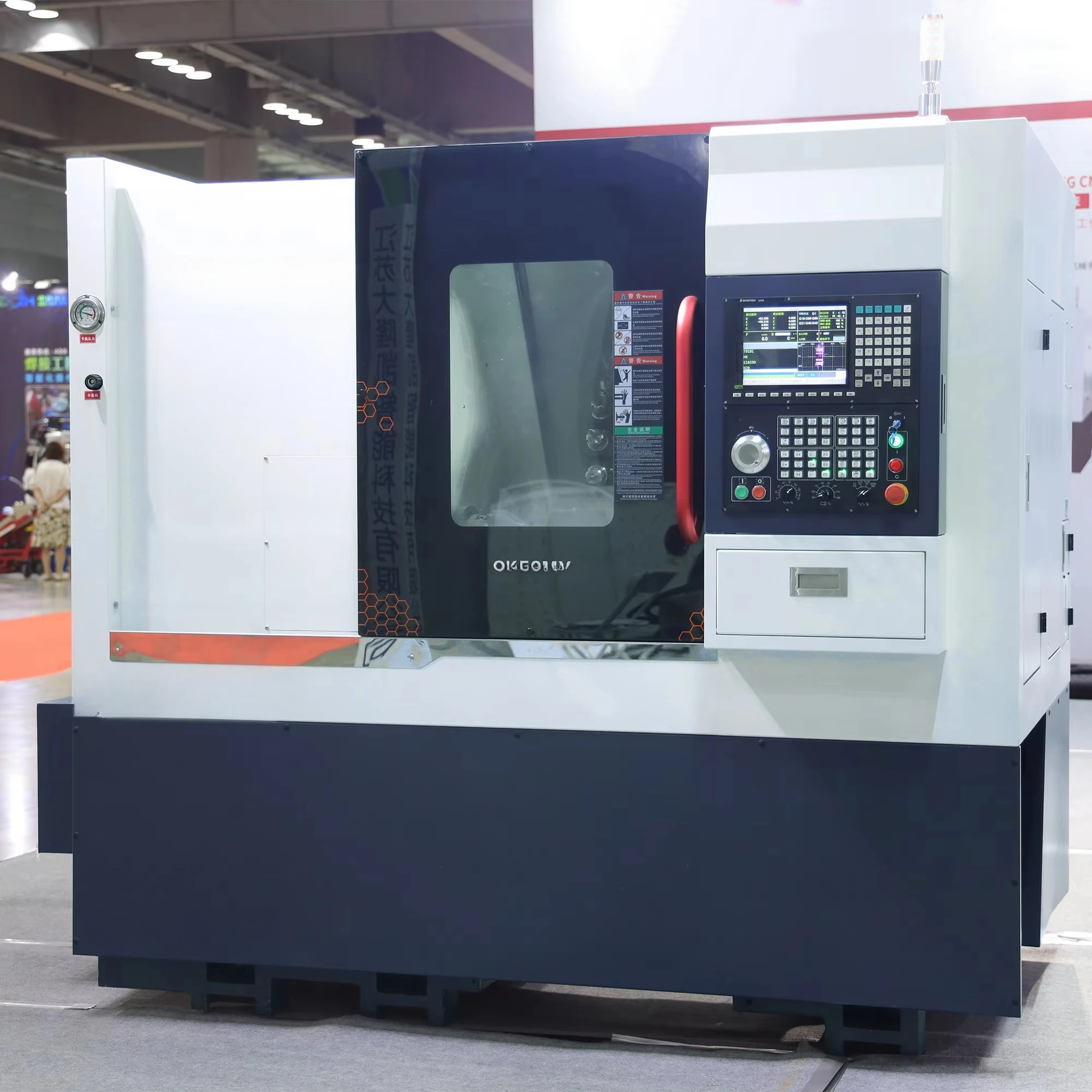 CNC Automatic Lathe With  Y Axis Turning and Milling Slant Bed CNC Lathe With CNC Lathe Price