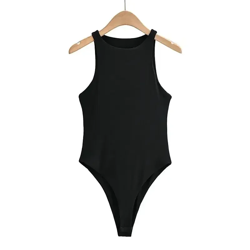 Terno de corpo feminino jumper casual sexy slim beach macacão, macacão monocromático menina, roupas de marca, roupa superior catsuit