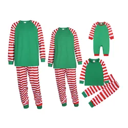 Christmas Pajamas Family Mother Kids Child Family Look Matching Outfits Suits Father Son Baby New Born Clothes Sets Tops+Pants