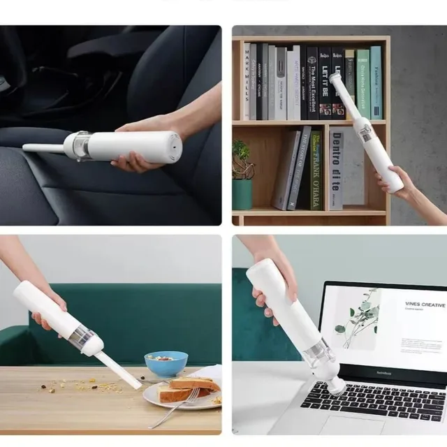 Original MIJIA Portable Handheld Vacuum Cleaner For Home Car Mini Wireless Dust Catcher Collector 13000PA Cyclone Suction 6