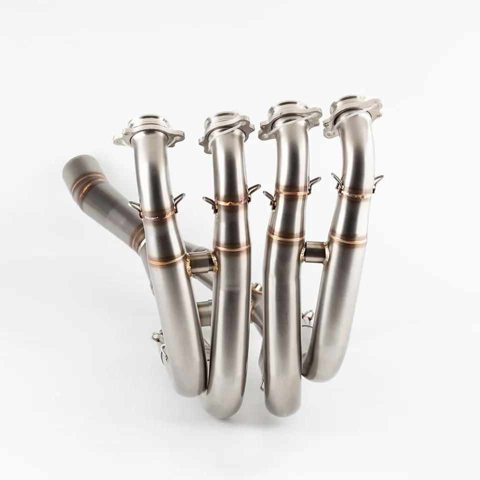 For S1000R 2021-2025 S1000RR 2019-2025 Motorcycle Exhaust System Manifold Header Connect Original S1000RR Exhaust Muffler