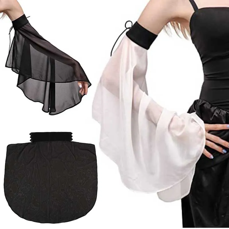 

Элегантные длинные манжеты с прозрачными рукавами для свадьбы/свадебных аксессуаров, солнцезащитные рукава с кружевной отделкой, эластичная повязка на руку