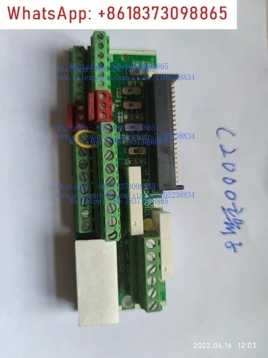 1PCS second-hand C2000/CP2000 series frequency converter control board motherboard matching wiring terminals
