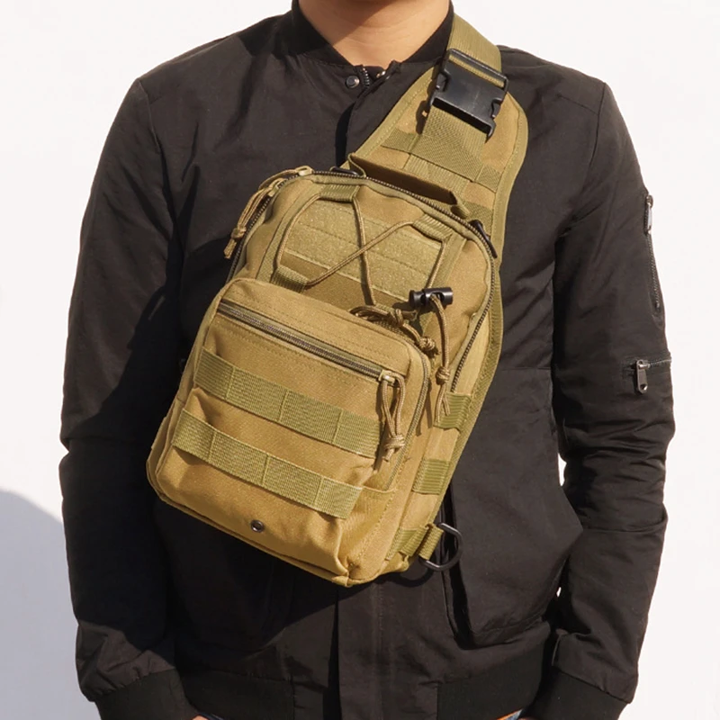 Tactical Bag Climbing Shoulder Bags Outdoor Sports Fishing Camping Hunting Hiking Travel Trekking Men Molle Bag
