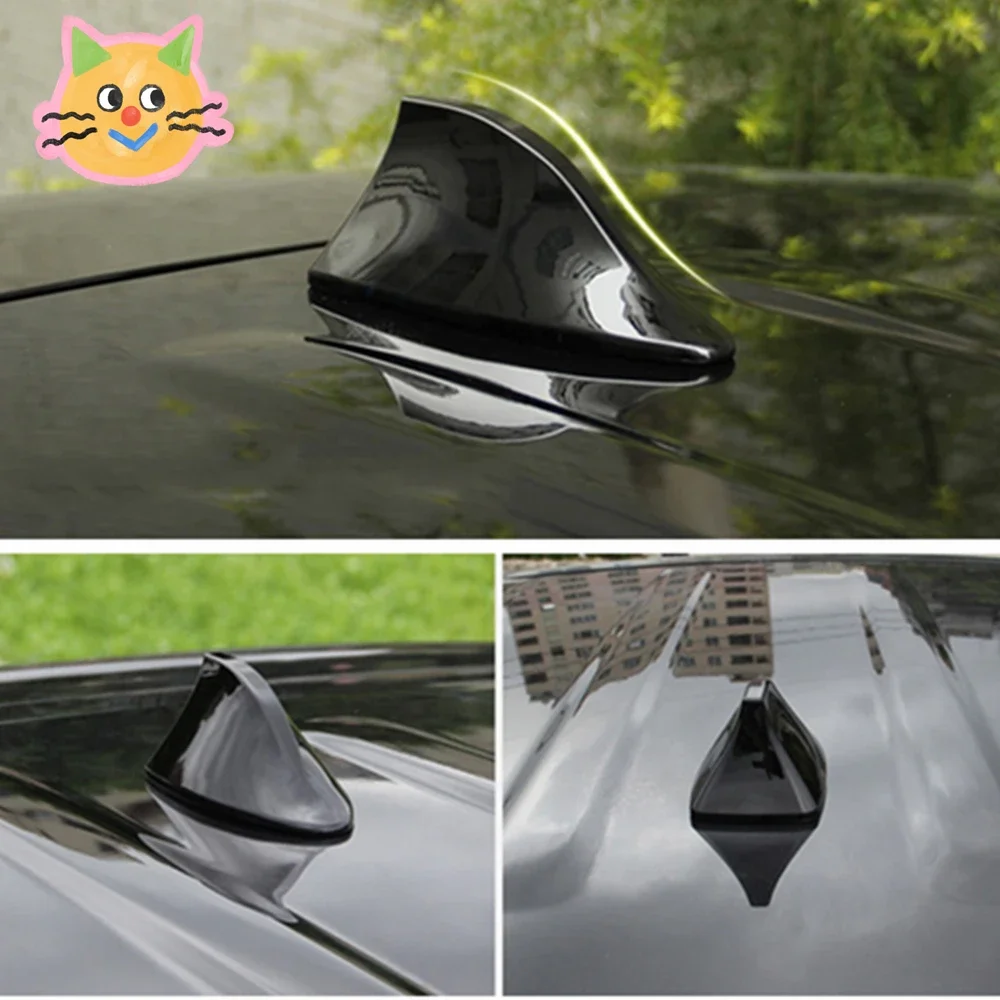 

Car Radio Shark Fin Car Shark Antenna Radio FM Signal Design For All Cars Aerials Antenna Car Styling