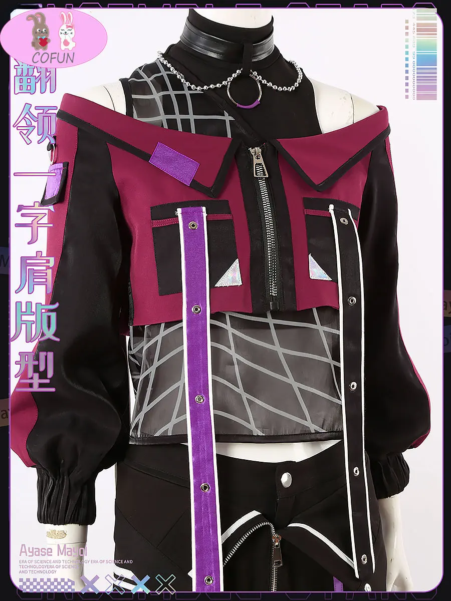 Cofun [personalizado] ensemble estrelas!/!/ensemble estrelas ayase mayoi cosplay traje de halloween jogo terno roupas role play