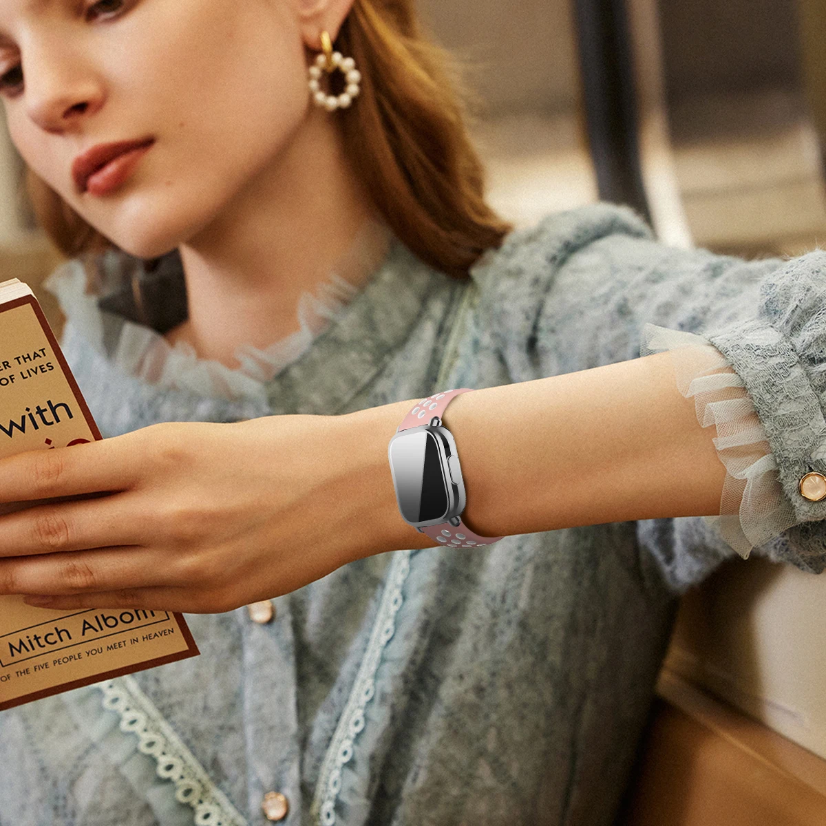 حافظة + حزام سيليكون ناعم لساعة Redmi 5 Active Band حافظة ناعمة من البولي يوريثان واقي شاشة لساعة Redmi 5 Lite سوار رياضي Correa