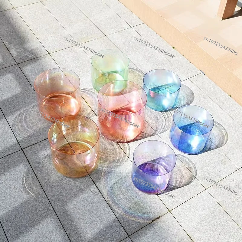 High Quality Set Sound Bath Sound Healing Instrument Crystal Singing Bowl Yoga Quartz Products