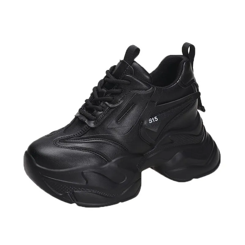 

Новинка 2023 года, роскошные женские кроссовки, осенние повседневные женские туфли на платформе и высоком каблуке, на танкетке, вязаная женская вулканизированная обувь