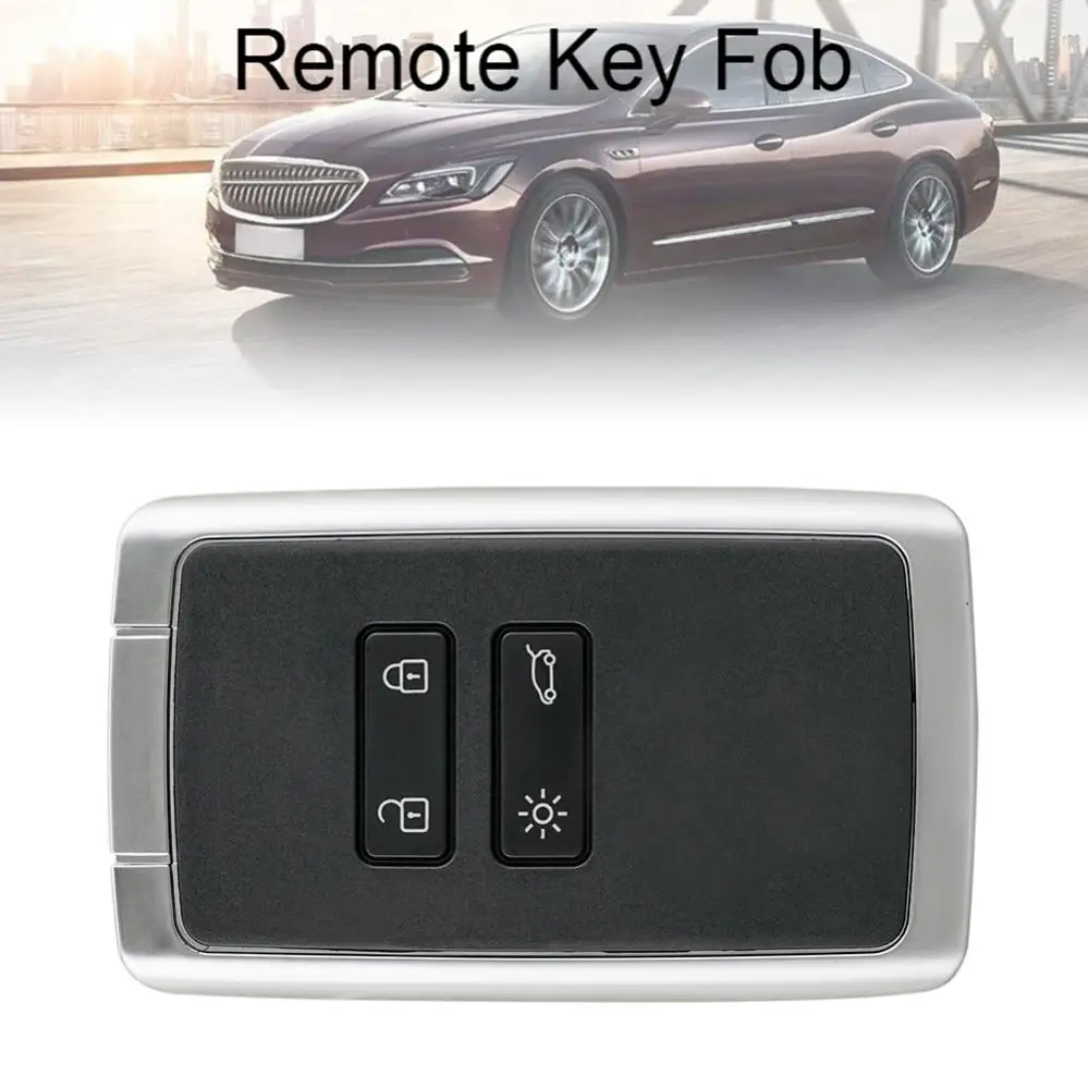 غلاف مفتاح ذكي عن بعد للسيارة ، دخول بدون مفتاح ، 4 أزرار ، مناسب لكوليوس ، رينو ، ميجان ، هيونداي ، ميجا هرتز