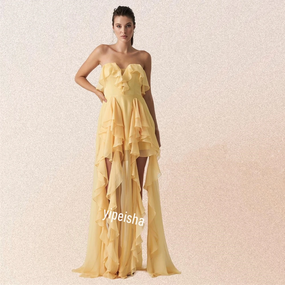 

Jersey Ruffles Valentine's Day Sheath Sweetheart Bespoke Occasion Gown Mini Dresses Saudi Arabia