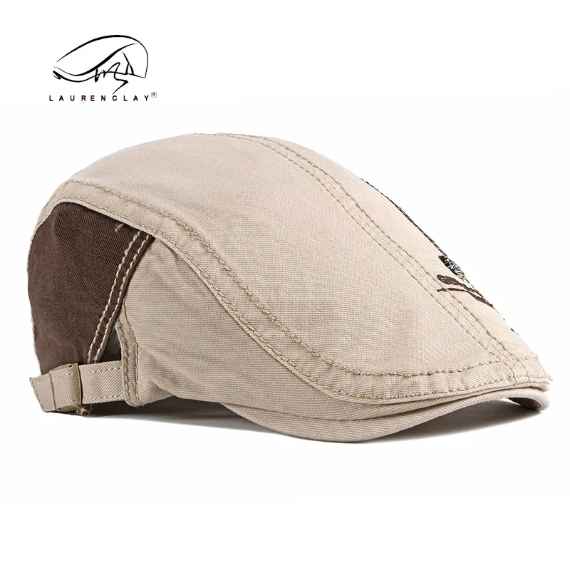 Lente en zomer heren baret modieuze katoenen pet outdoor reizen Advance hoeden dames universele jeugdmode