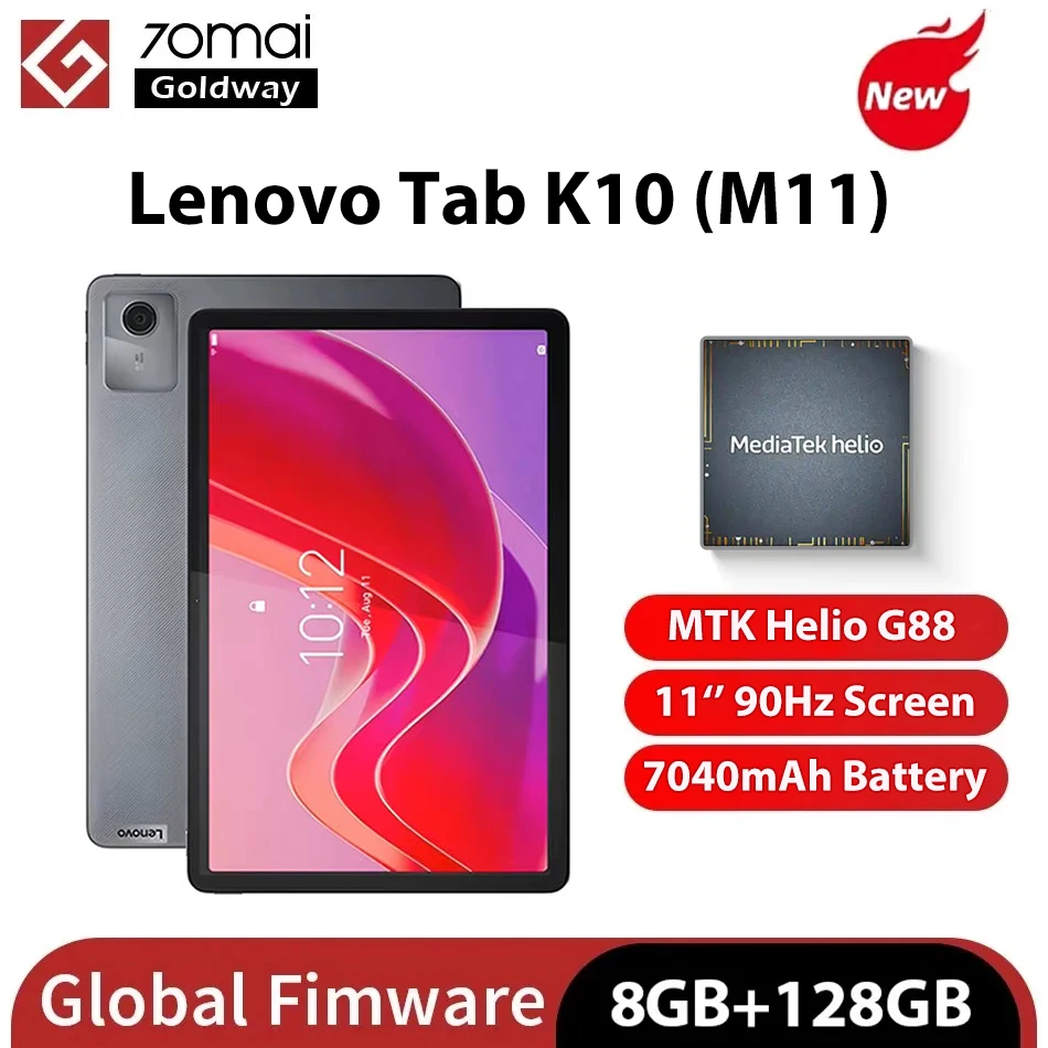 New Lenovo Tab K10 M11 8GB 128GB 90Hz 11