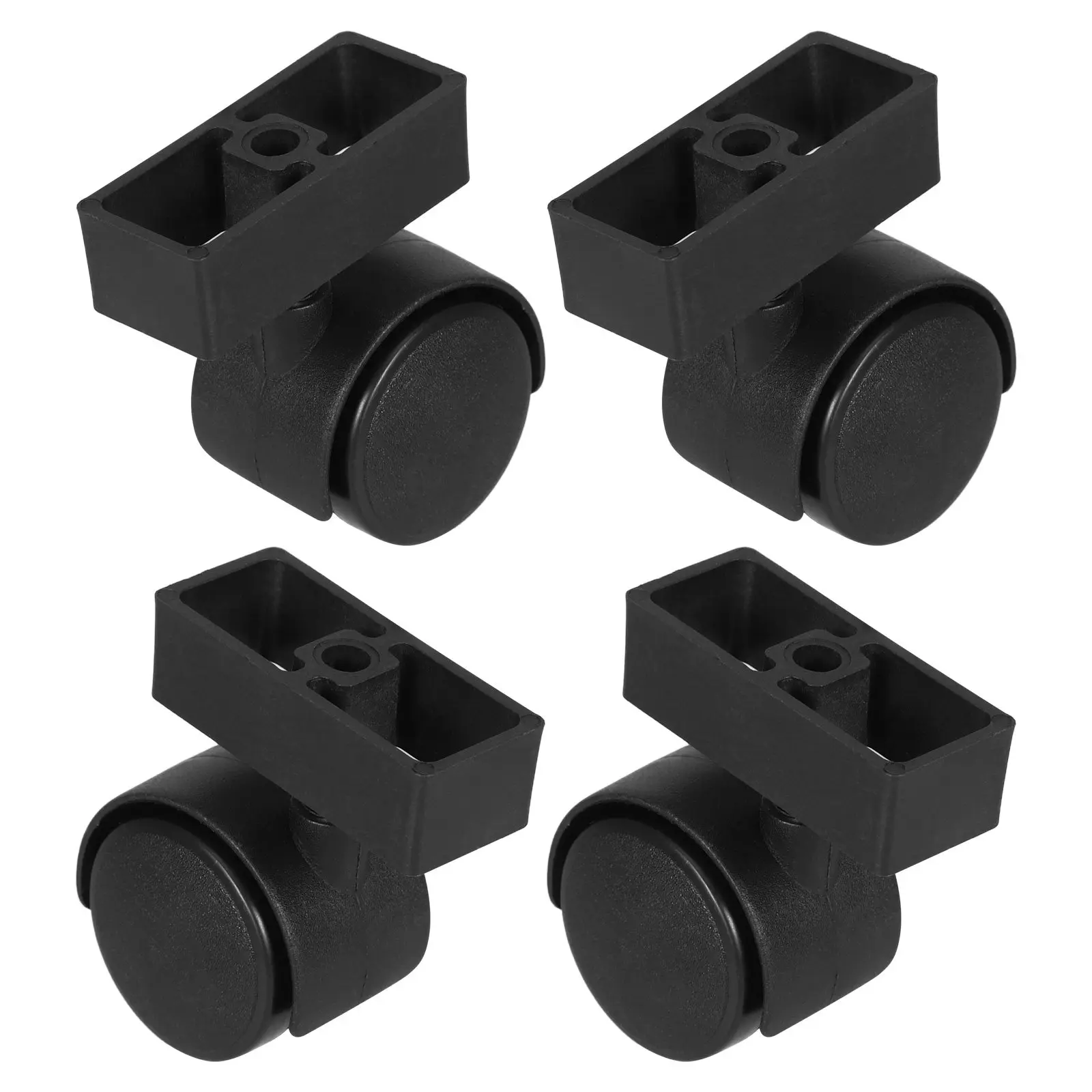 4Pcs Balcony Vegetable Box Accessories Plant Caster Wheels Replacement for Raised Planter Pallets Rolling Planter Base Movable