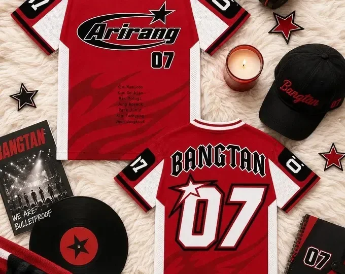 Neues 3D-gedrucktes, heiß begehrtes K-Pop-Band-Fan-T-Shirt, geeignet für schnelles Trocknen und Schweißabsorption, ideal für den Heimgebrauch – Detail 8