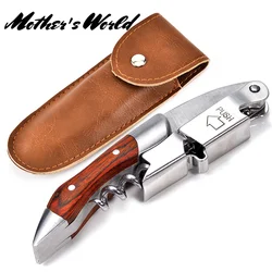 Wine Opener, Professional Waiters Corkscrew, Bottle Opener and Foil Cutter Gift for Wine Lovers