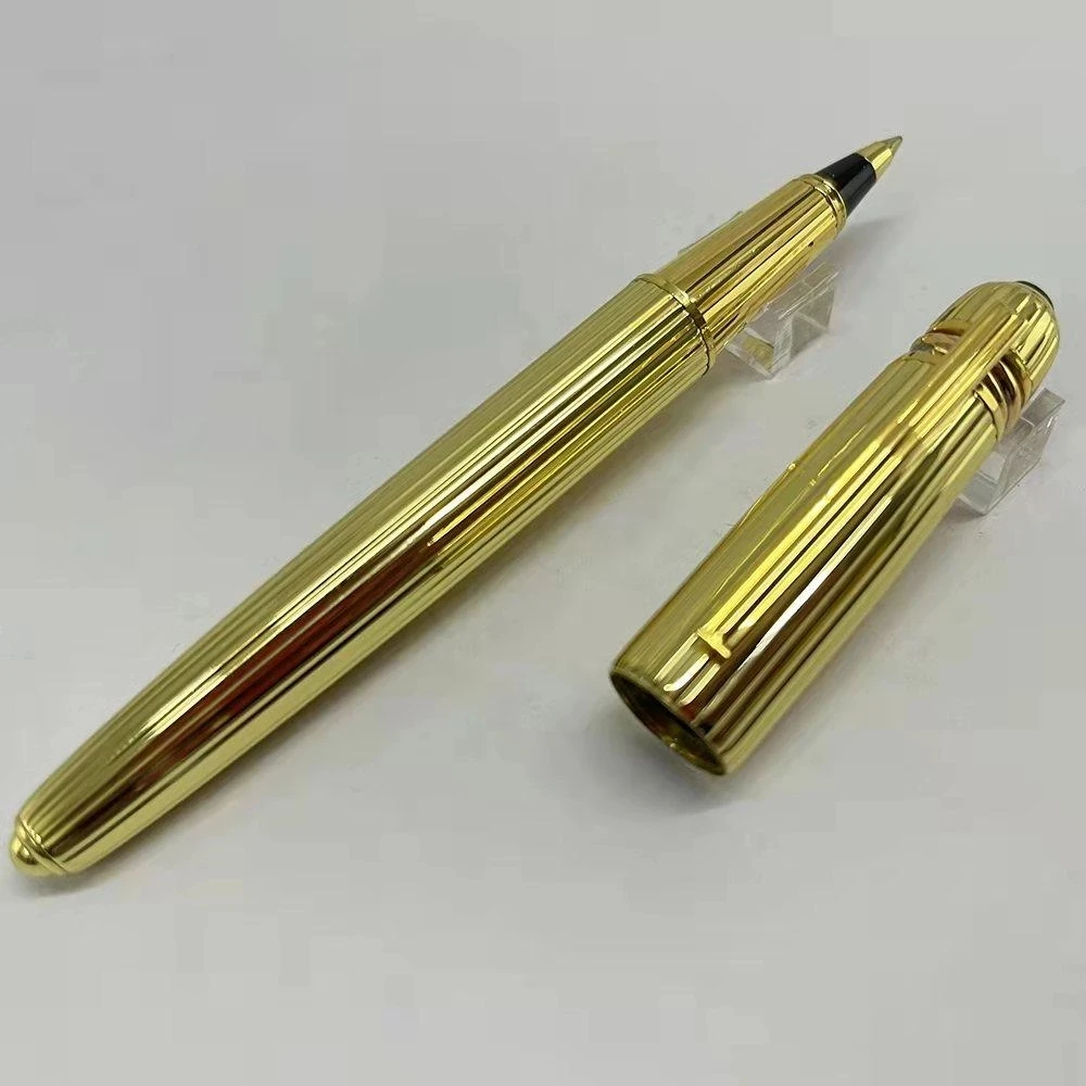 Luxury Ballpoint Pen With Stone For Gift Office Writing Supplies Stationery With Serial Number 1990 0470