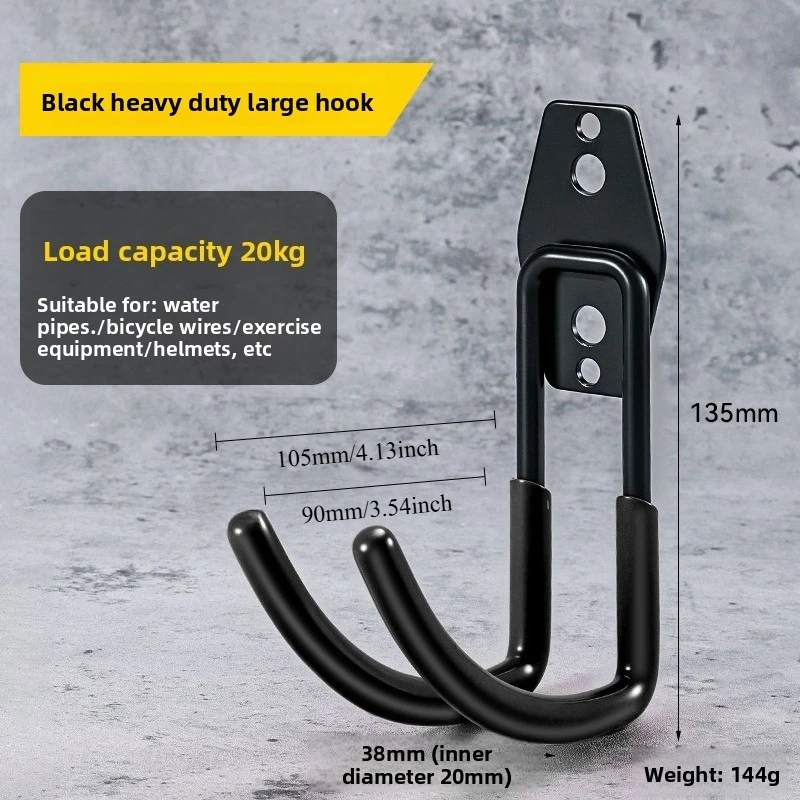 Utility-haken voor garageopslag, garage-tuingereedschapsorganizer, hangende hardware-wandmontagehaken, robuuste gereedschapsopslagorganisator