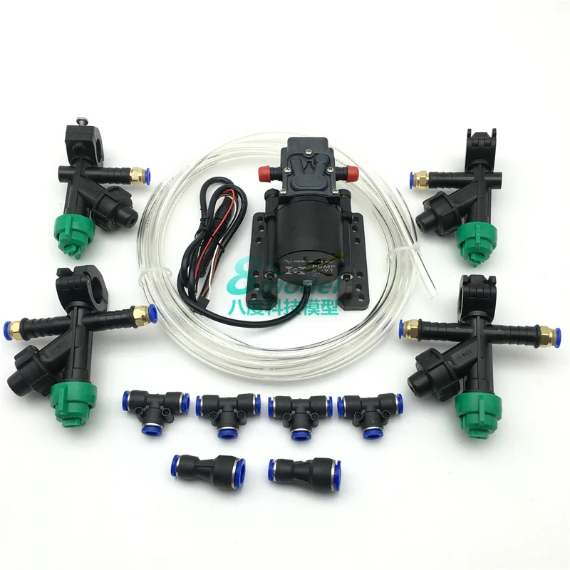 Drone Crop Sprayer Folding Spray Bar Kit For Haoying 5L 8L Brushless ESC Water Pump Plant Protection UAV