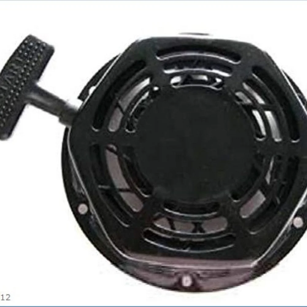 Engine Pull Mechanism Recoil Pull Starter For Quick Engine Starting Black Starter Device Robust Recoil Mechanism