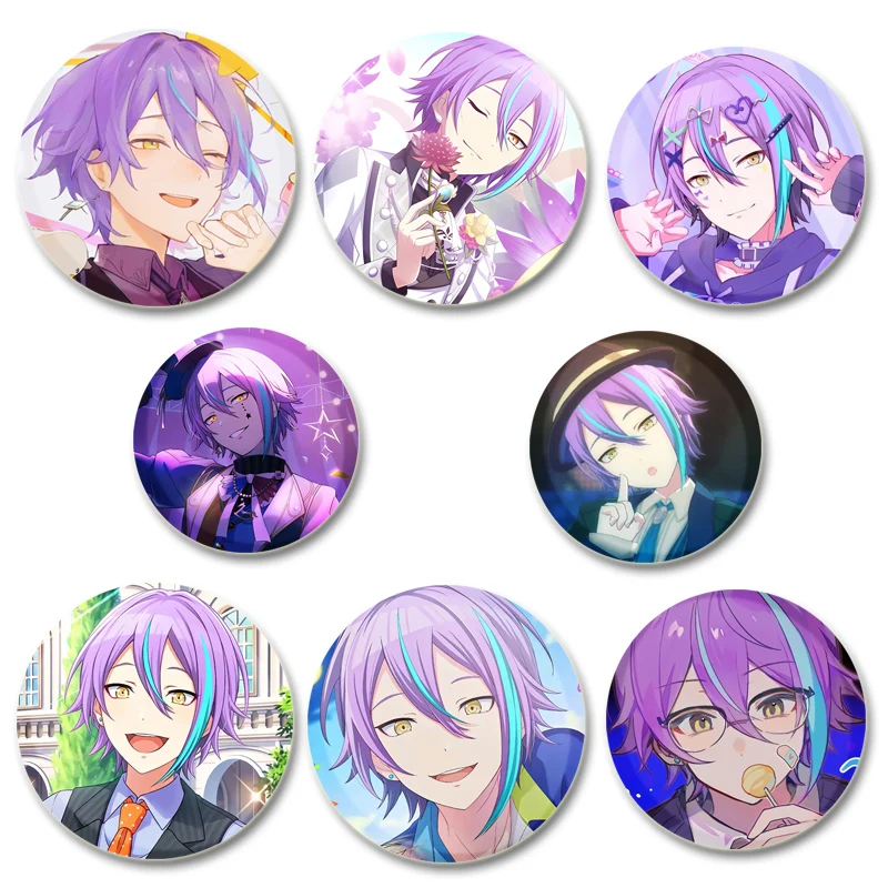 Anime Wonderlands Showtime Kamishiro Rui Brooches for Women Cute Manga Icon Badge Backpack Jewelry Accessories Fans Gifts Pins