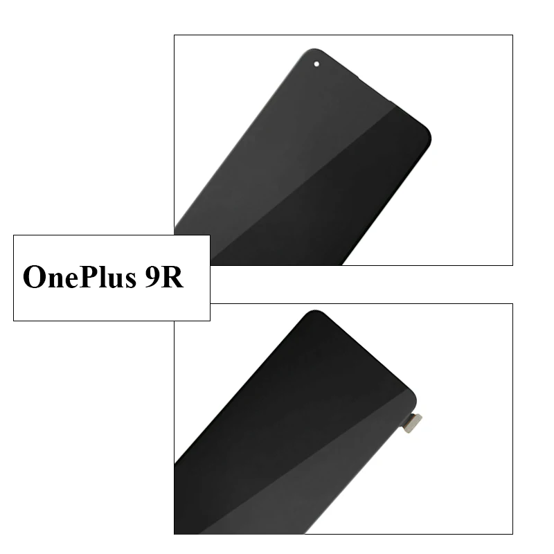 Original AMOLED For OnePlus 9R 9 R LE2101, LE2100 Pantalla Lcd Display Touch Screen Digitizer Replacement Parts