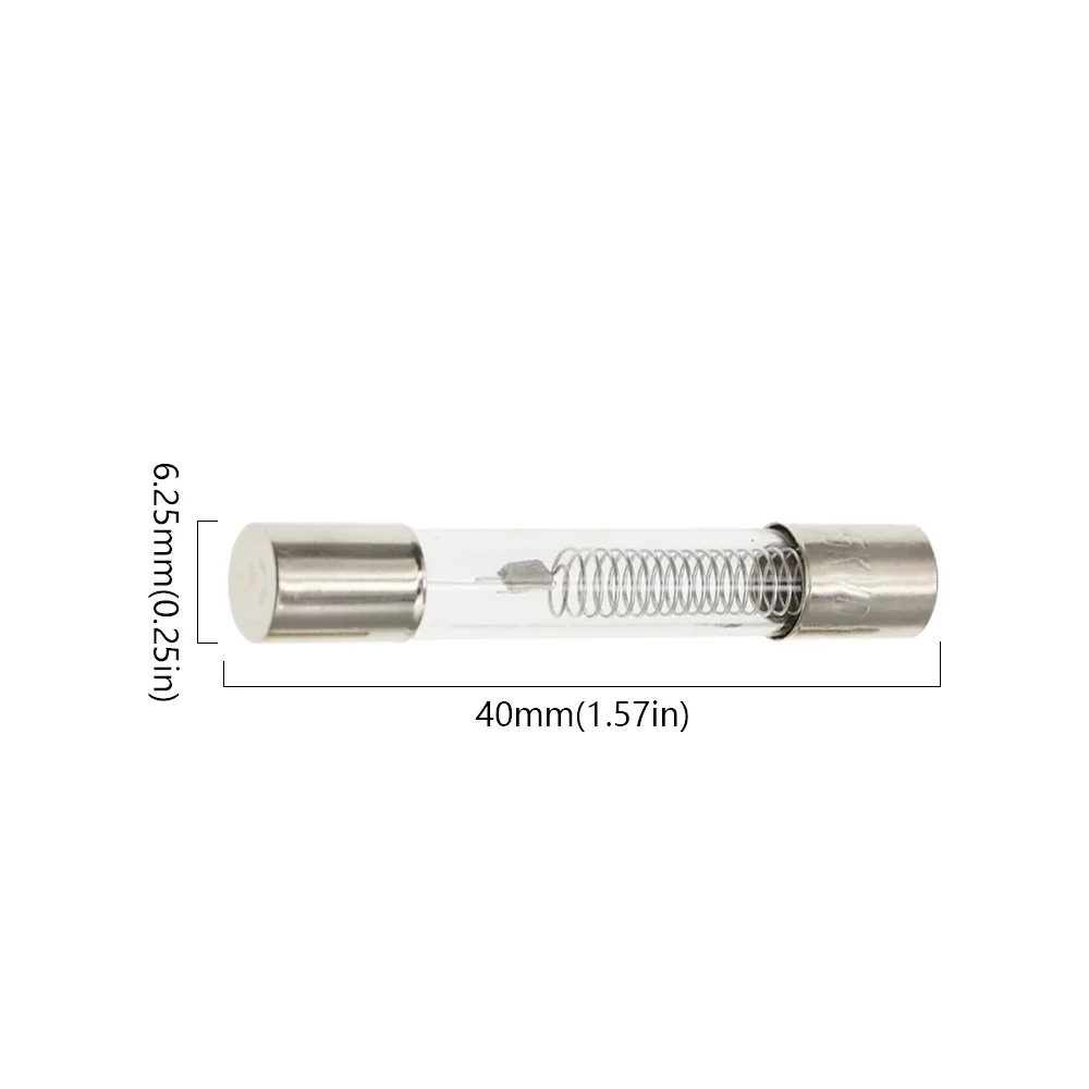

5KV Special Microwave Oven Fuse 6*40mm 0.65A 0.7A 0.75A 0.8A 0.85A 0.9A 1A Glass Tube Fuse 5000V 700MA 6X40MM High-Pressure Fuse