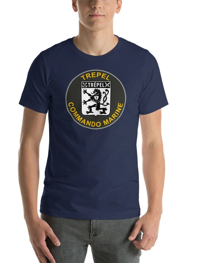 Commando De Marine Trepel Men Funny T-Shirt Customized Products Short Sleeve Casual T Shirt