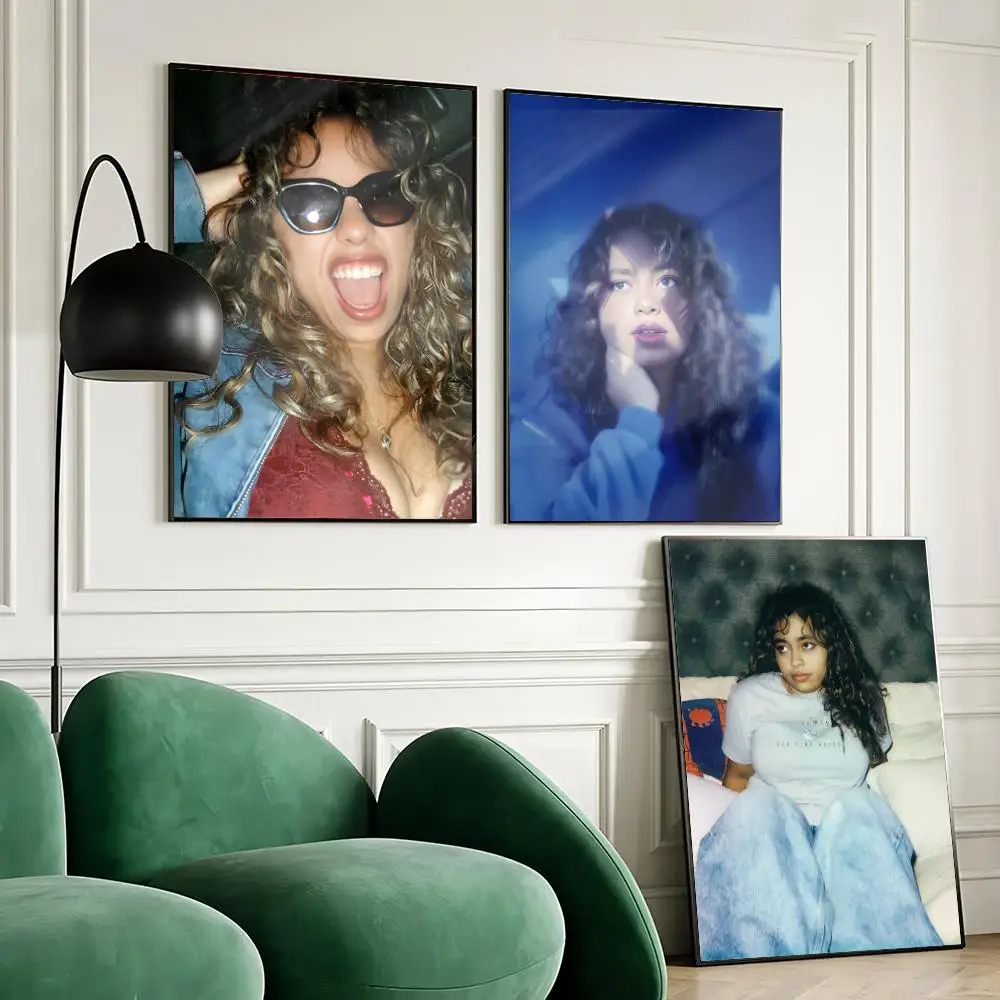 Póster de Singer B-Bella Kay, pegatina artística de pared impermeable para decoración de bares en el hogar, mural autoadhesivo para decoración de paredes de habitación