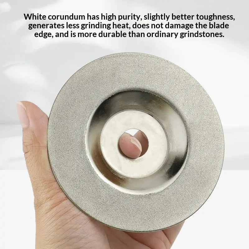 【BA】1 PCS Wearproof Abrasive Disc, Durable Long Lifespan Grinding Accessory For Kitchen Knives And Scissors