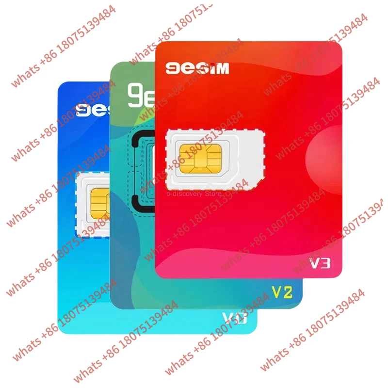 

9esim V3 V2 V0 Esim to Sim Card for Android IOS, iPhone 15 14 Iphone 16 Pro Max ,Removable Euicc Esim.me Converter 5ber Estk Me