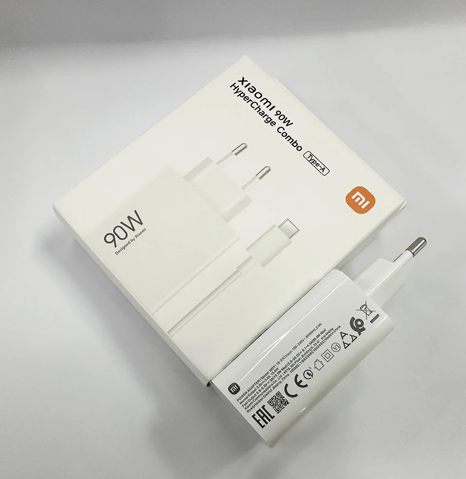 Cargador Original Xiaomi de 90w con Carga Rápida Turbo para Xiao Mi 15T Ultra 14 13 T 12 Poco X5 Pro F7 Pad 7 Redmi, Cab